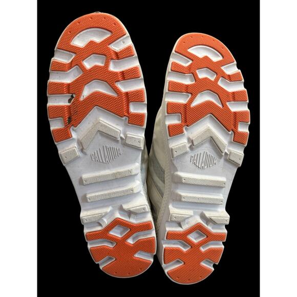 Palladium Lite-Tech High Top Boots White Gray Men’s 12 - Picture 5 of 7